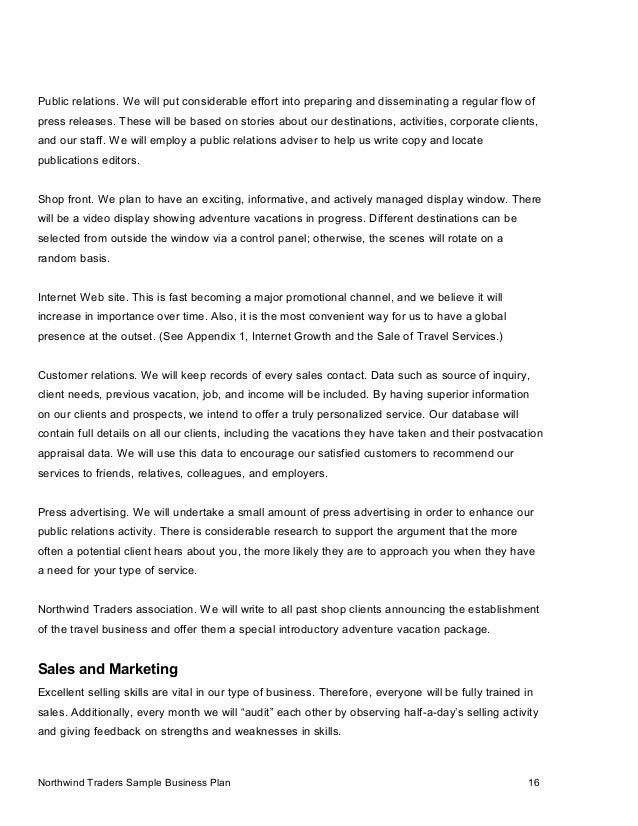 online travel agency business plan pdf tourism business plan ppt